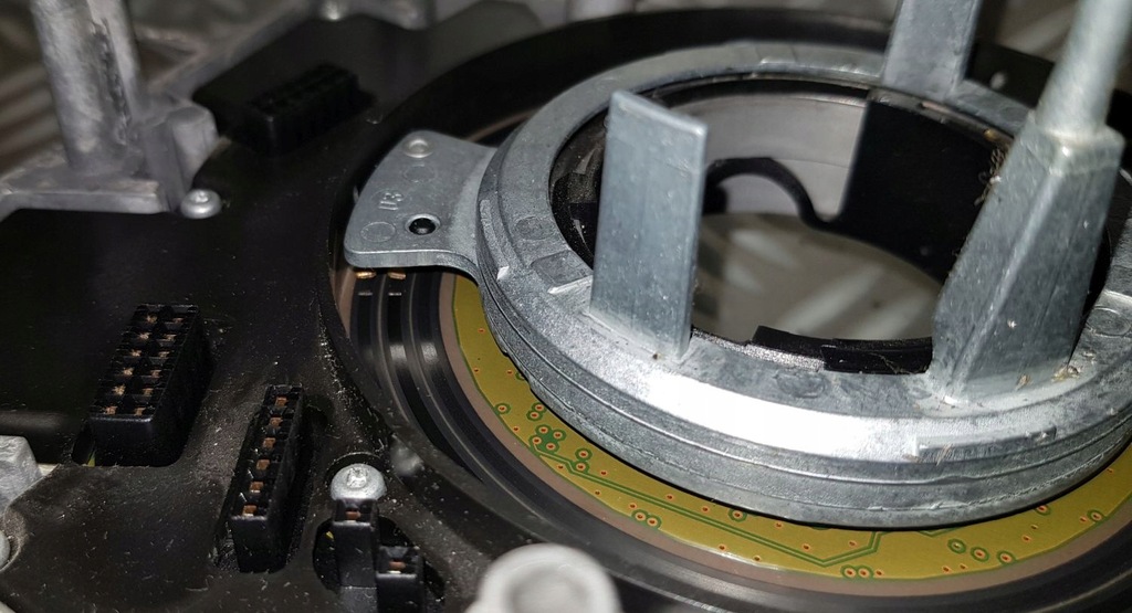 фото №11, Bmw 5 e60 sedan переключатели лента датчик kąta поворота active руль 6962937