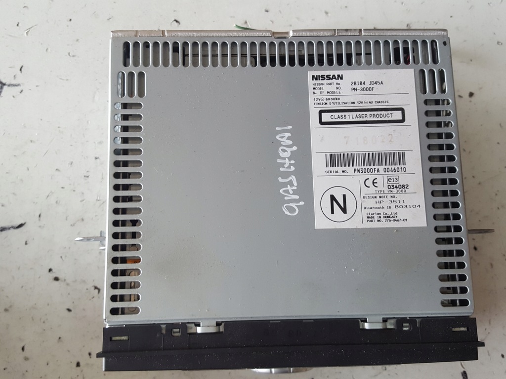 фото №2, Nissan qashqai i j10 06r- радио cd радиопроигрыватель