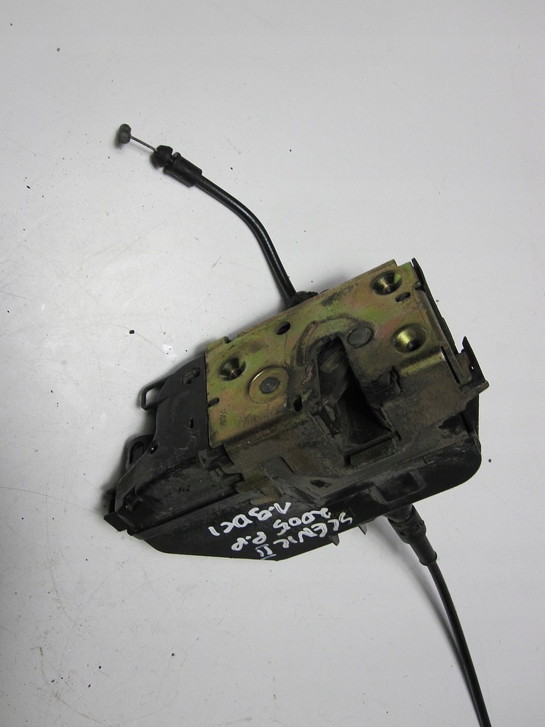 фото №4, Замок дверь перед правый renault scenic ii 05r 4pin