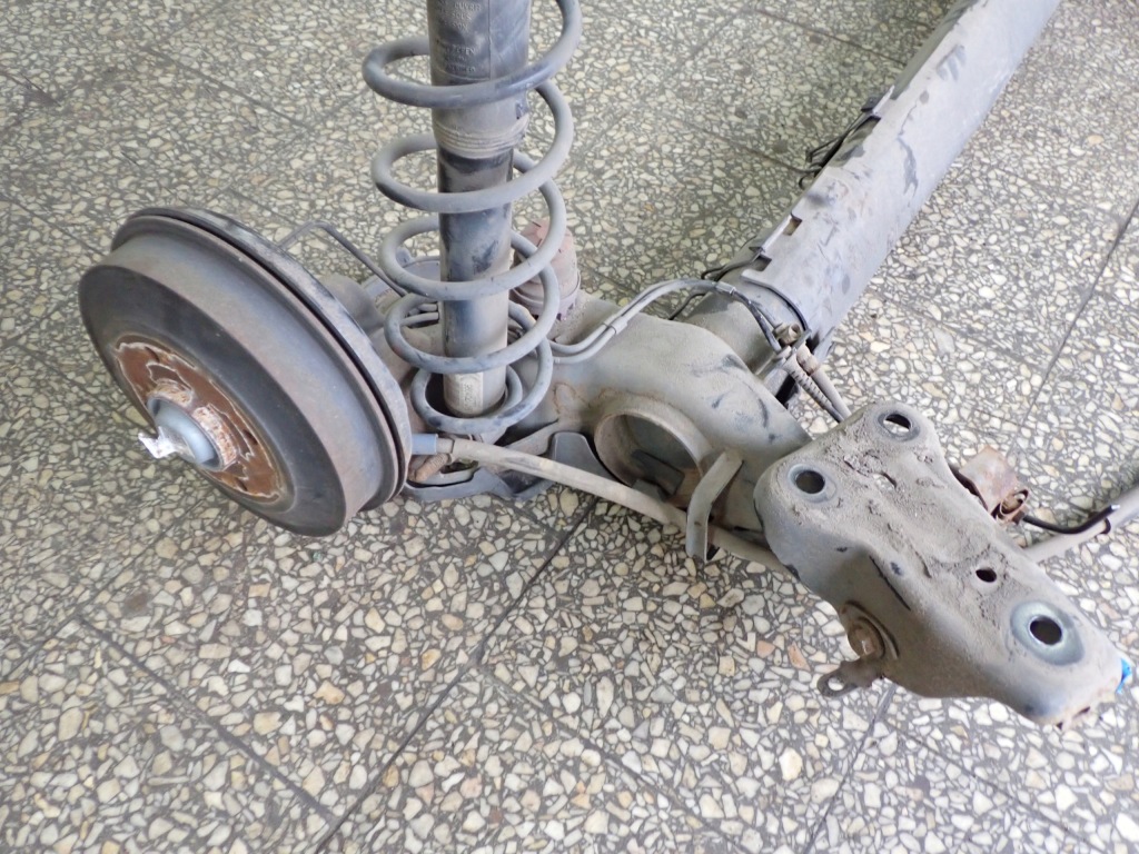 фото №6, Балка oś задняя тормозные диски амортизаторы тросы пружины peugeot 208 i 1.2 europa