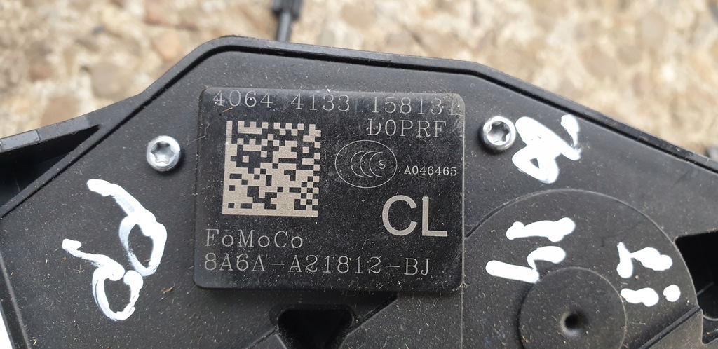 фото №5, Замок дверь ford fiesta mk 7 lift 2012-2016