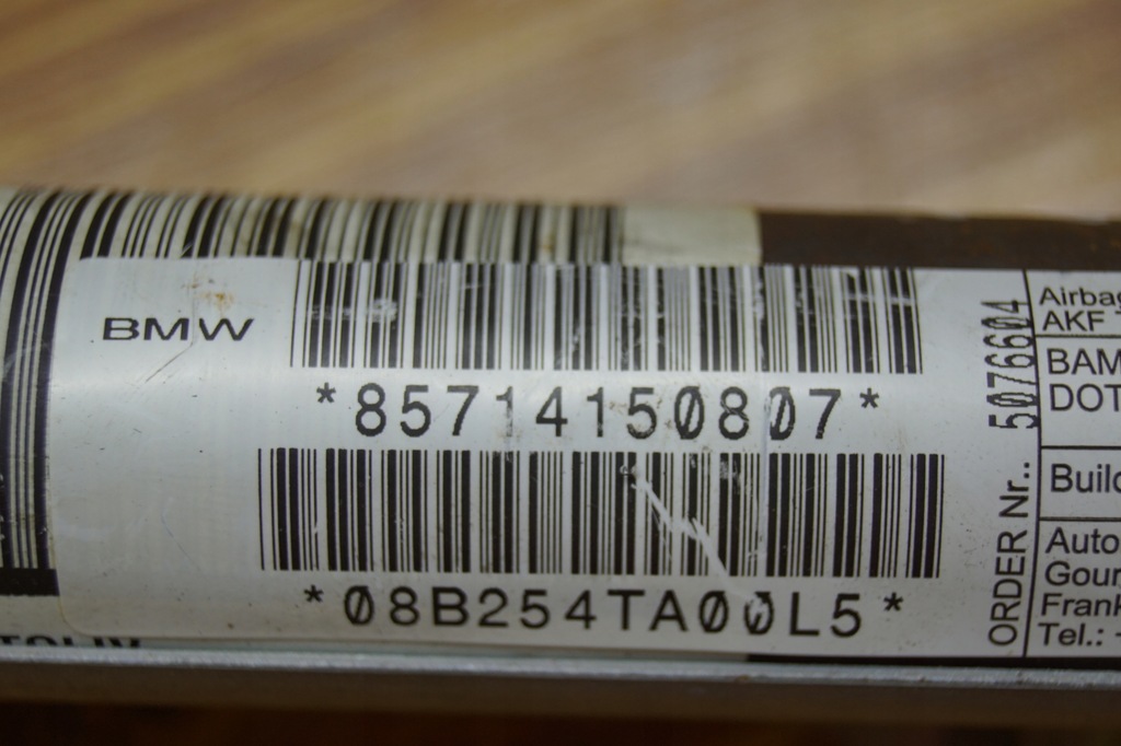 фото №10, Шторка безпеки подушка безпеки права bmw x5 e70 5076604