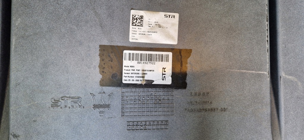 фото №6, Бампер задняя задний maserati mc20 23967