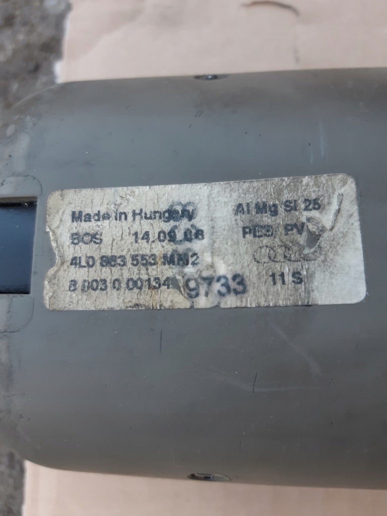 фото №5, Audi q7 4l шторка сітка багажника 4l0863553m