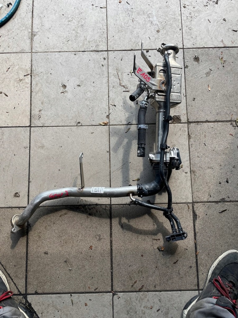 фото №1, Vw audi 3.0 tdi радиатор выхлопных газов egr 059131508cp 059131477m 059131509at