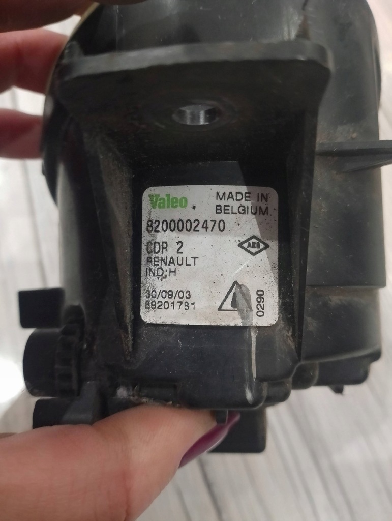 фото №3, Протитуманна фара правий renault espace