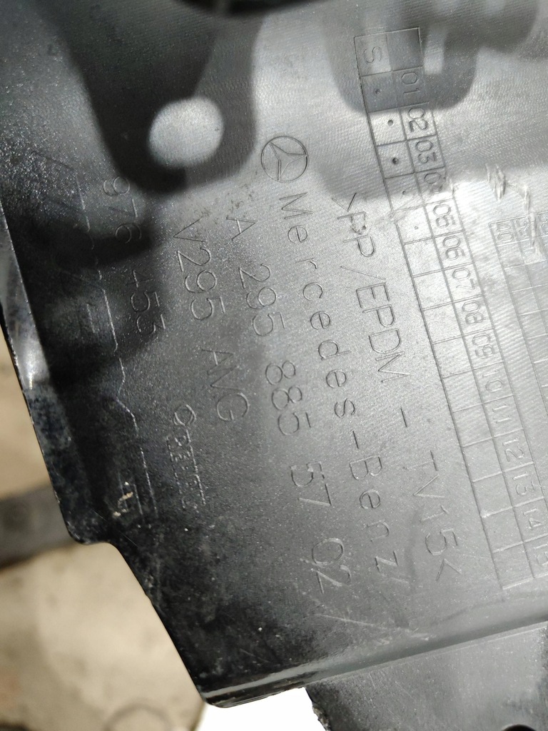 фото №12, Mercedes eqe w295 спойлер накладка бампера перед a2958855702