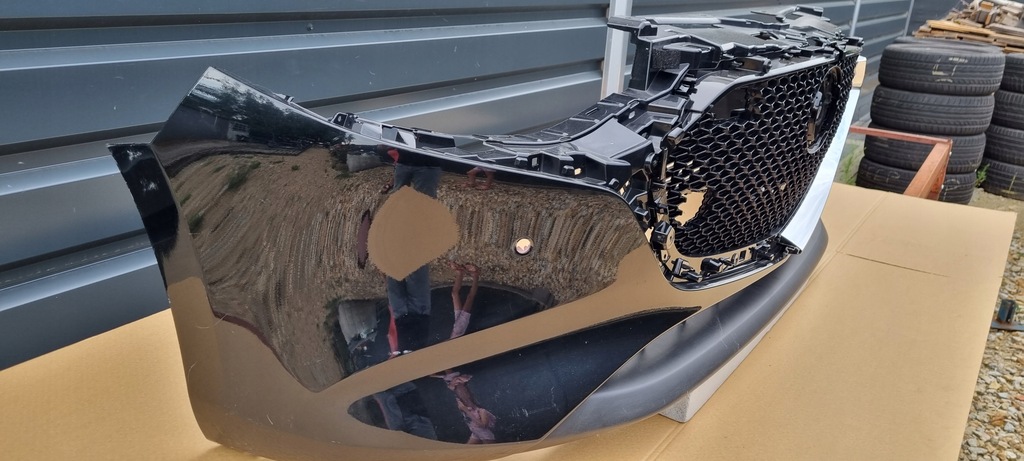 фото №9, Mazda 3 2019- бампер перед оригинал g149