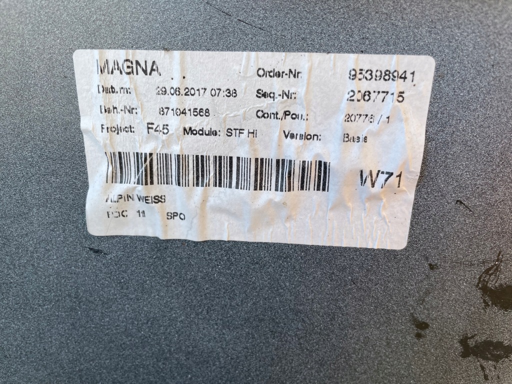 Bmw f45 бампер задний pdc 95398941 Киев