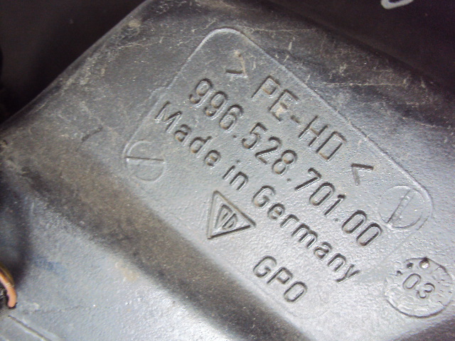 фото №6, Бачок омывателя porsche 911 996 ксенон