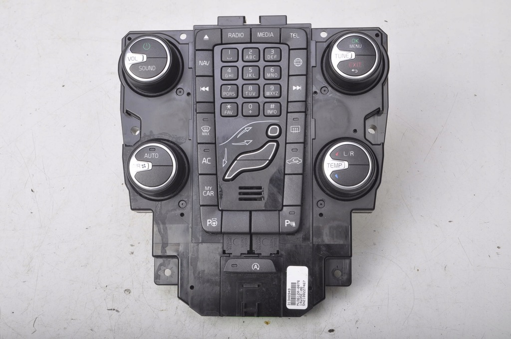 фото №1, Volvo v40 ii панель перемикач кондиціонера 31346949