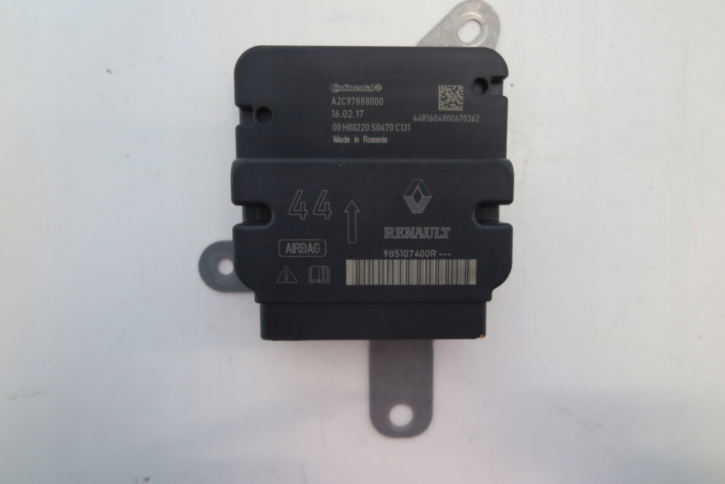 фото №1, Модуль датчик подушка безпеки renault captur i 1 985107400r
