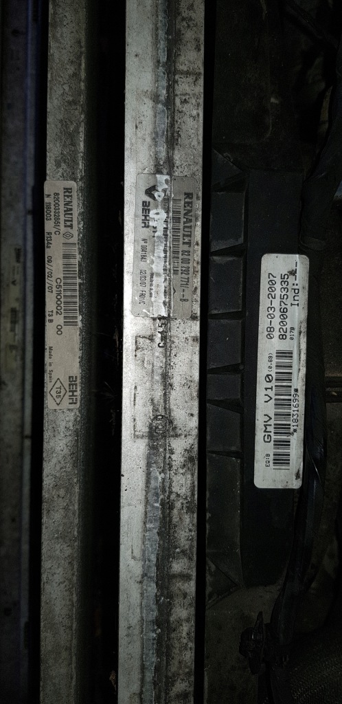 фото №2, Радиатор wody renault espace 2.0 dci 8200292771b