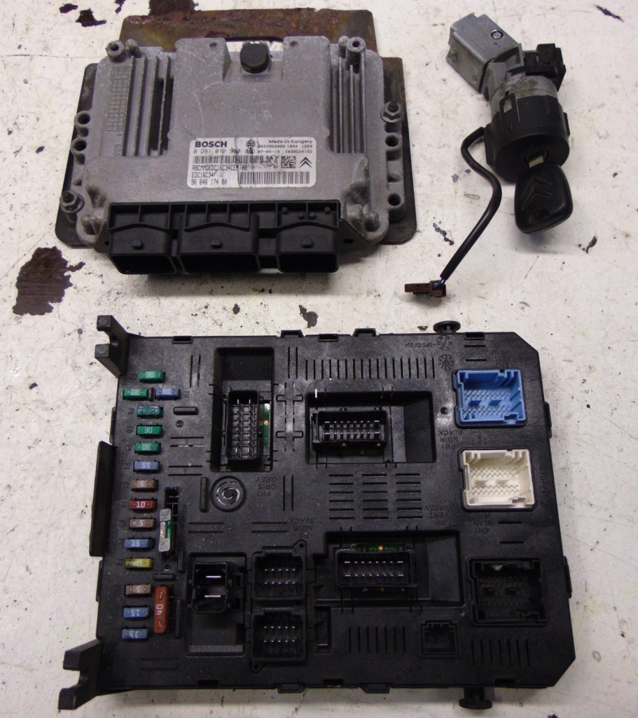 фото №1, Набор стартовый иммобилайзер citroen c4 picasso i 1.6hdi europa