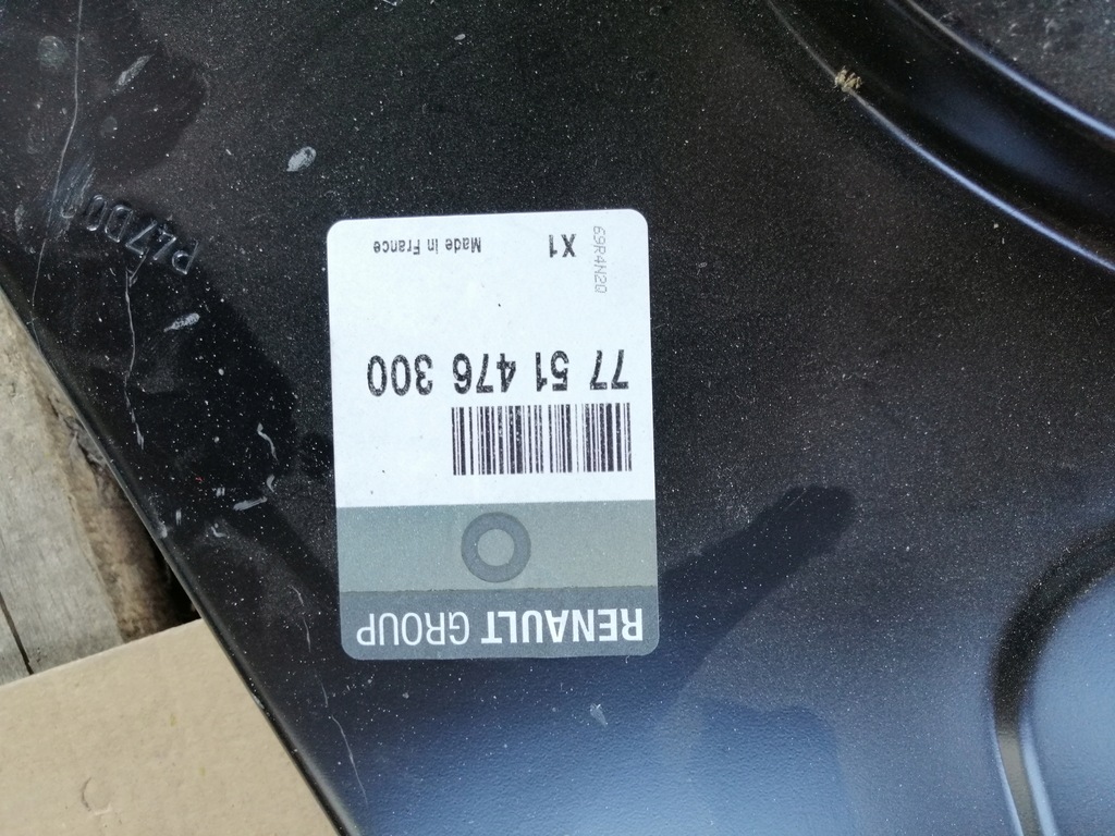 фото №2, Підкрилок clio iii новий оригінал