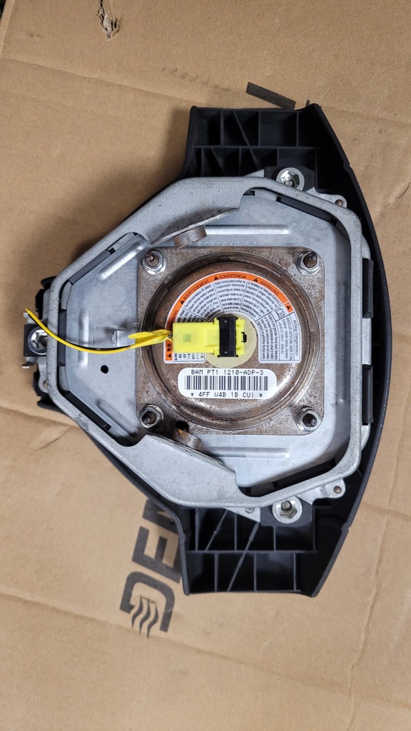 фото №12, Подушка водителя + штекер nissan pixo оригинал демонтаж