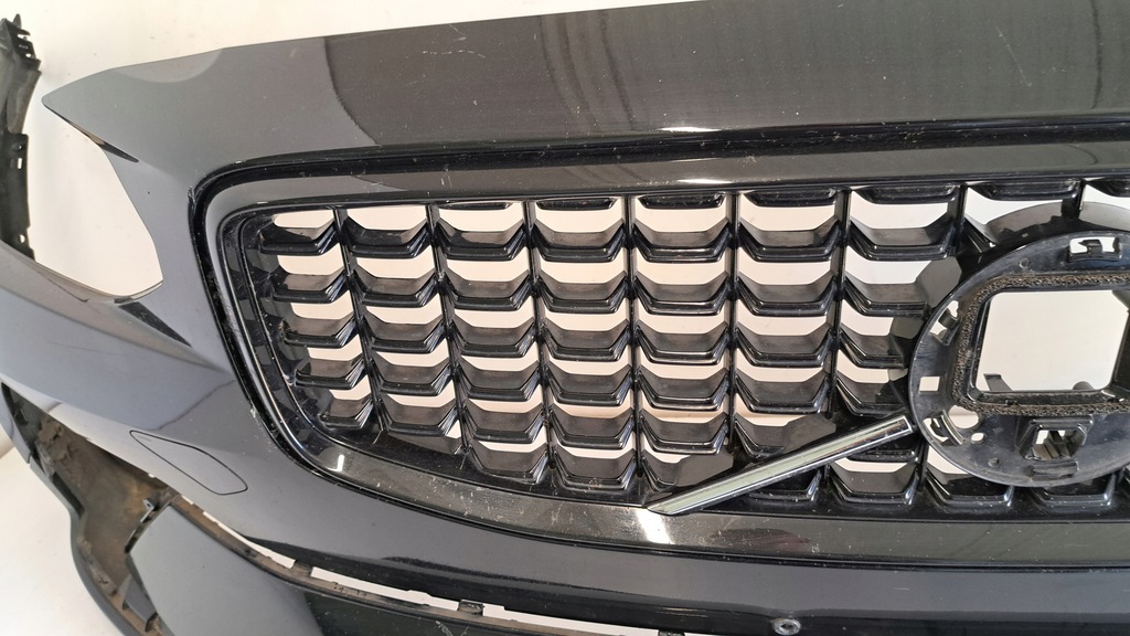 фото №7, Бампер перед volvo s90 v90 lift r-design 2020- black ultimate