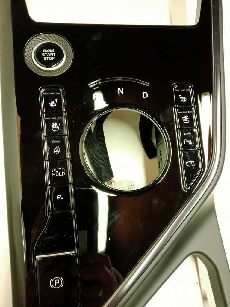 фото №4, Рамка панель туннель переключатели kia niro ii