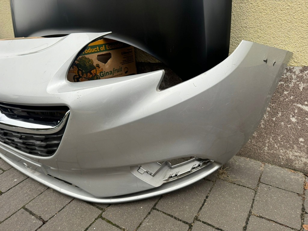 фото №7, Opel corsa e 14- капот бампер балка крыло панель фары лампа правая led перед