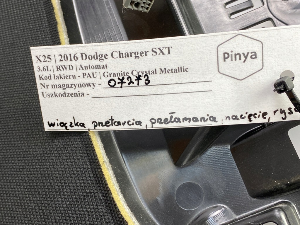 Потолок dodge charger 2015+ америка с Разборки