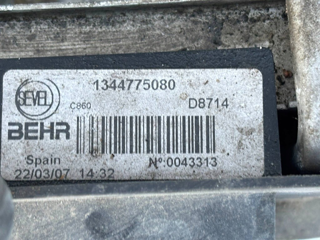 фото №11, Комплект радіатор fiat ducato iii 2.3 jtd 2006-2014 1344775080 1340763080