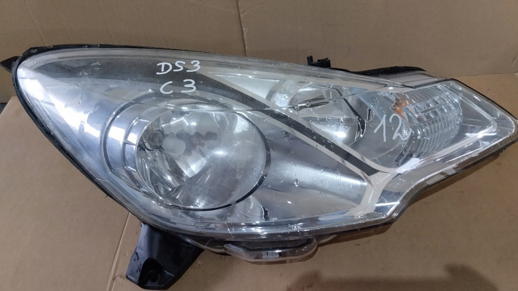 фото №7, Лампа перед передня права ліва citroen ds3 9677038180 9677038380 uk