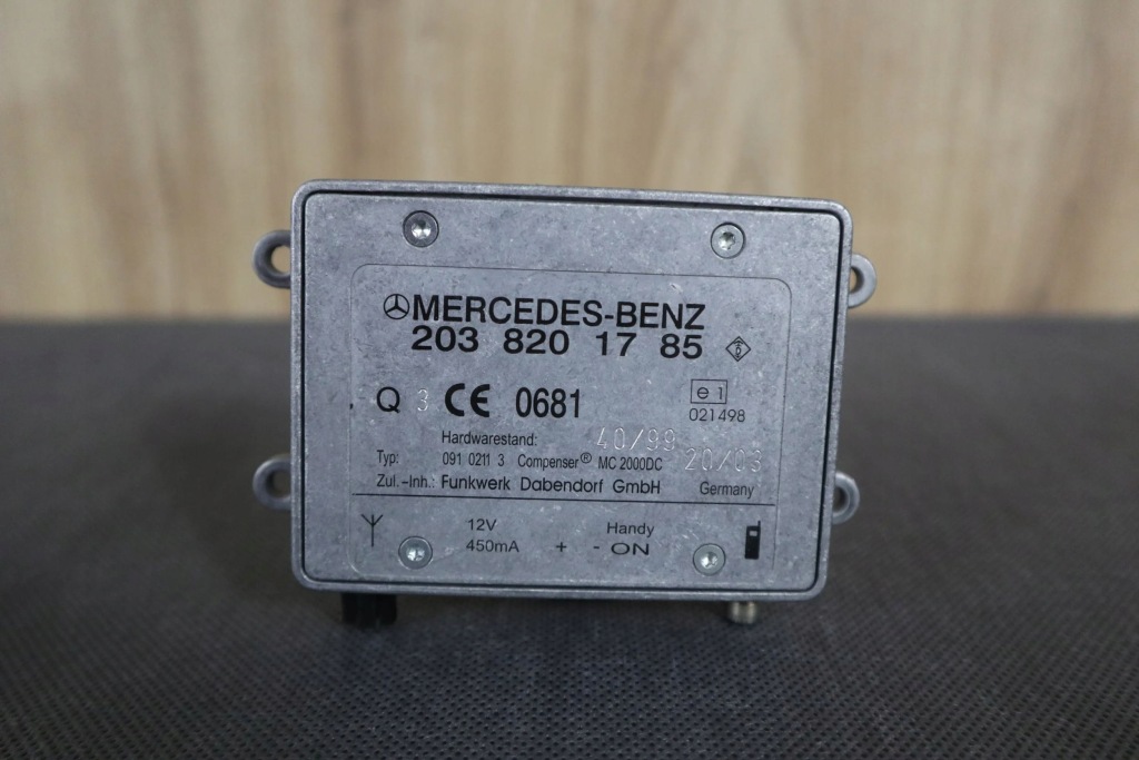 фото №1, Mercedes slk r170 lift модуль підсилювач антени a2038201785