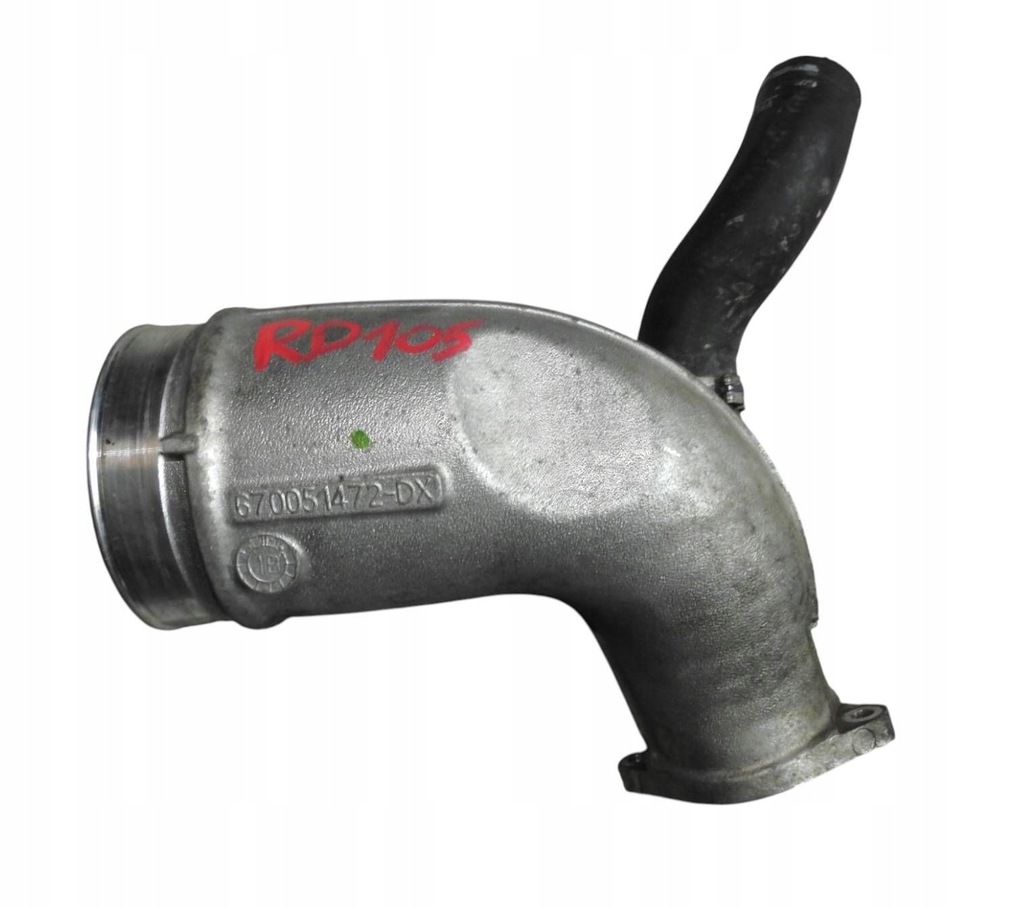 фото №1, Rd105 труба впускной alfa romeo stelvio 2.9 v6 670051472