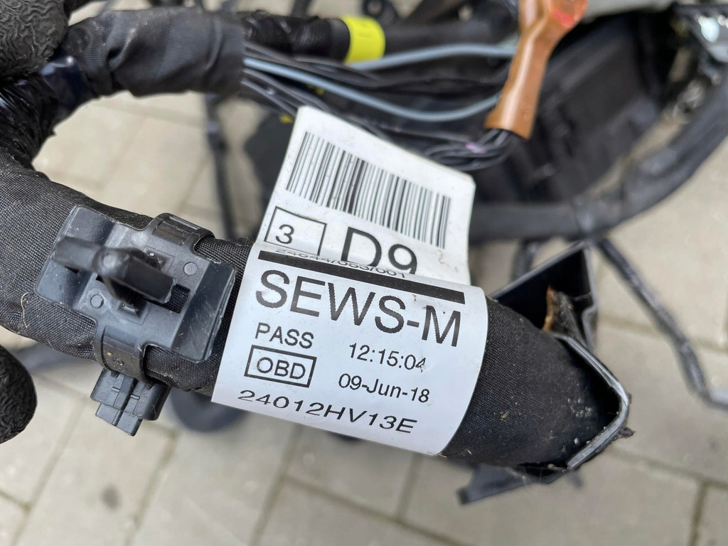 фото №7, Nissan qashqai ii j11 электропроводка отсек двигателя