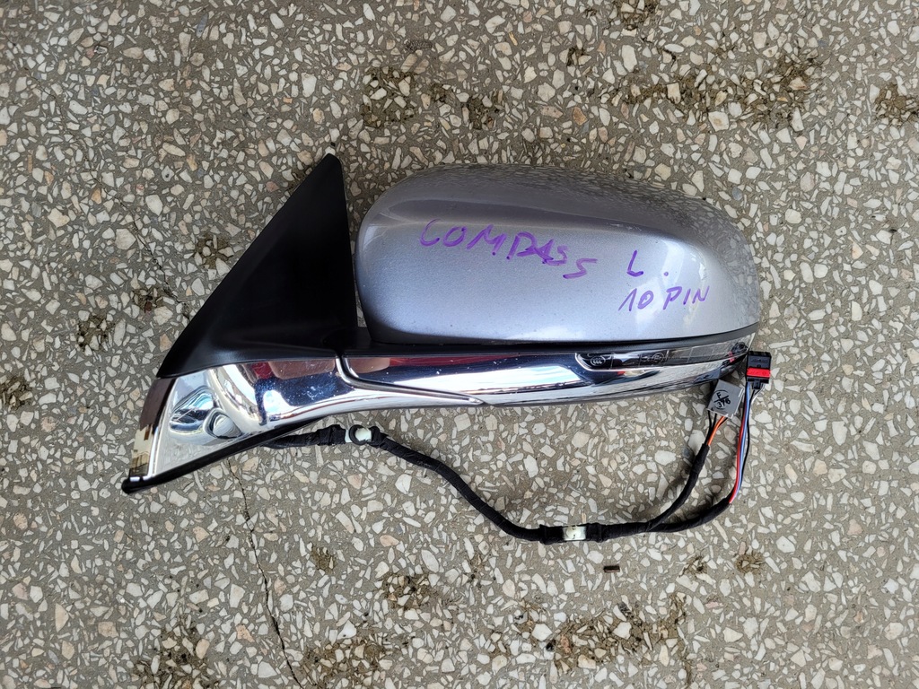 фото №1, Дзеркало ліва 10 pin jeep compass ii