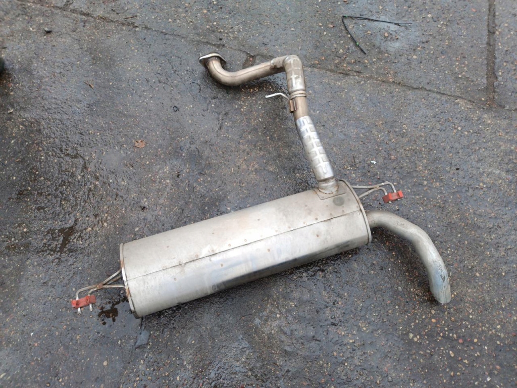 Ssangyong tivoli 1.5 гасник вихлоп кінцевий в Україні