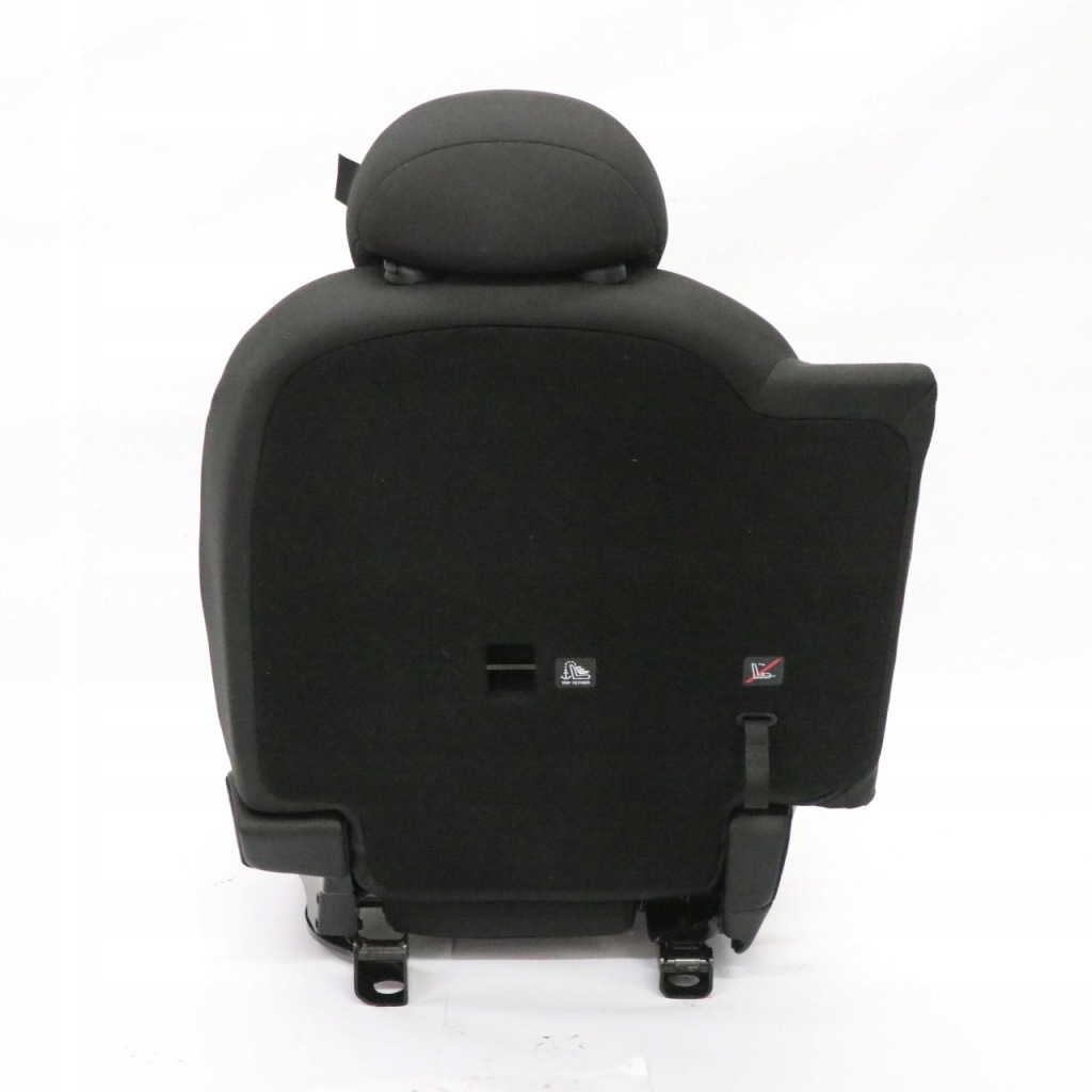 Mini r61 сидіння сидіння лівий задній матеріал шкіра hot cross чорний Недорого