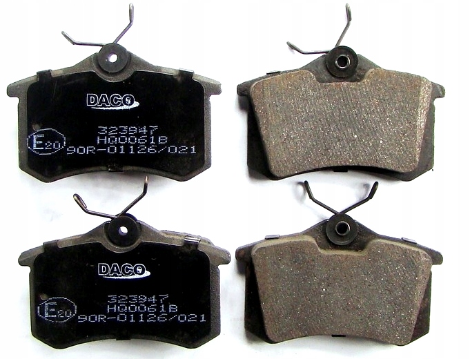 Купить Daco тормозные колодки тормозные задняя vag audi seat skoda vw renault ford opel peugeot
