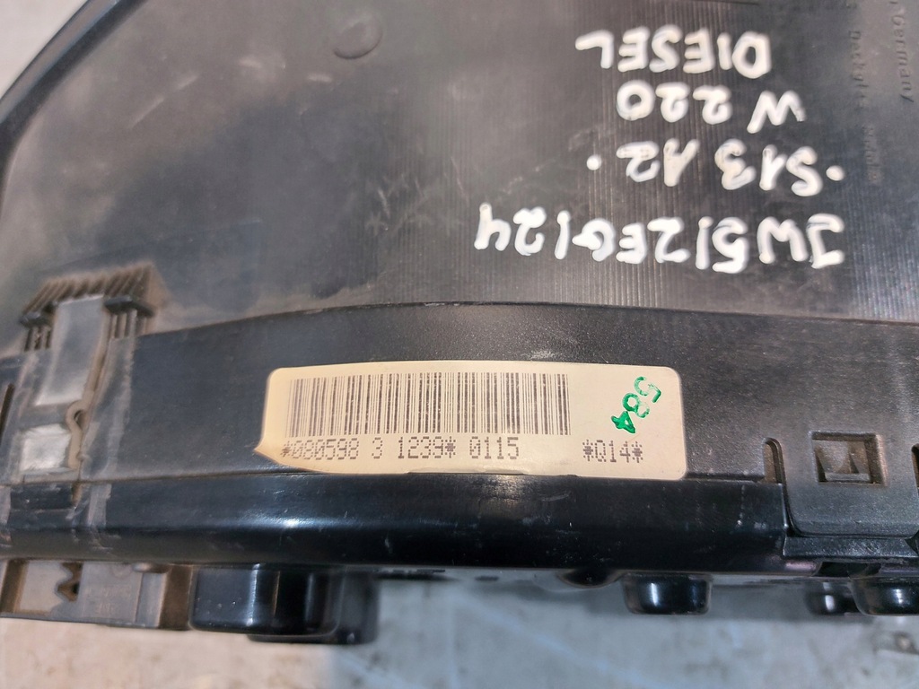 фото №4, Лічильник mercedes w220 2.2cdi