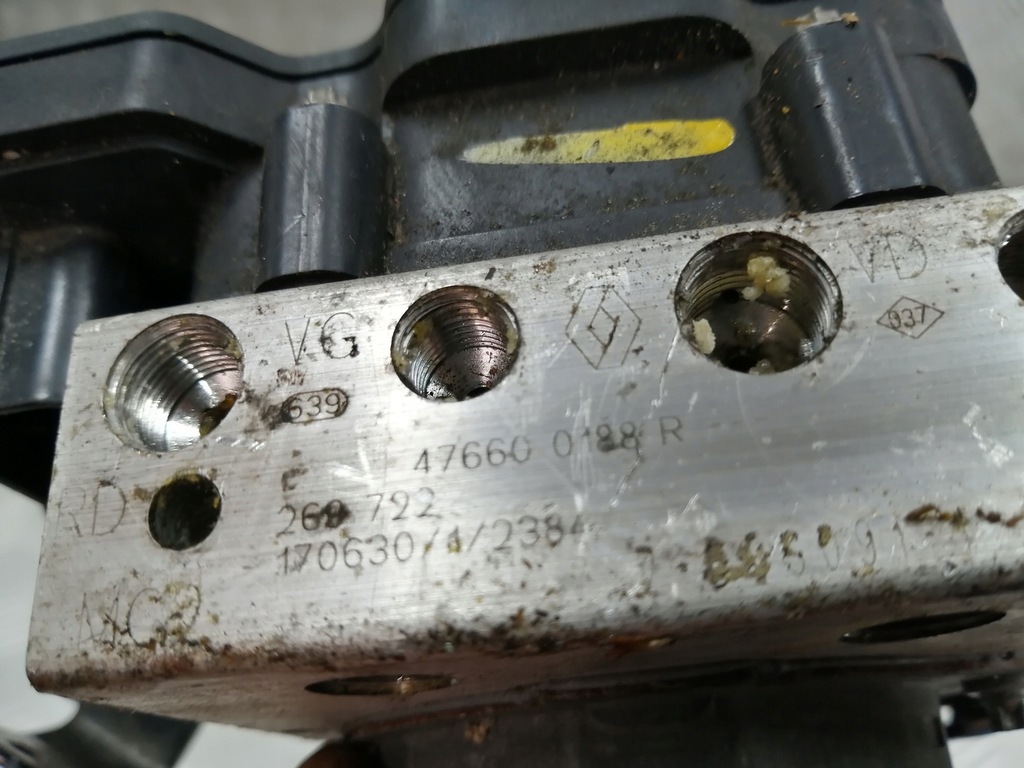 фото №7, Dacia logan ii lift насос abs 0265956527 clio iv