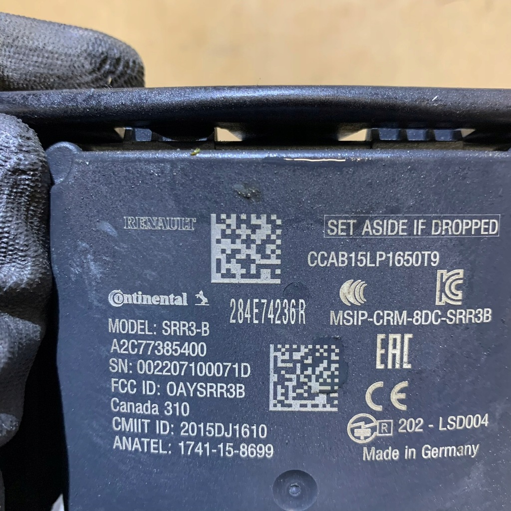 фото №2, Renault arkana радар задні задня лівий датчик поперечина руху кронштейн 284e74236r