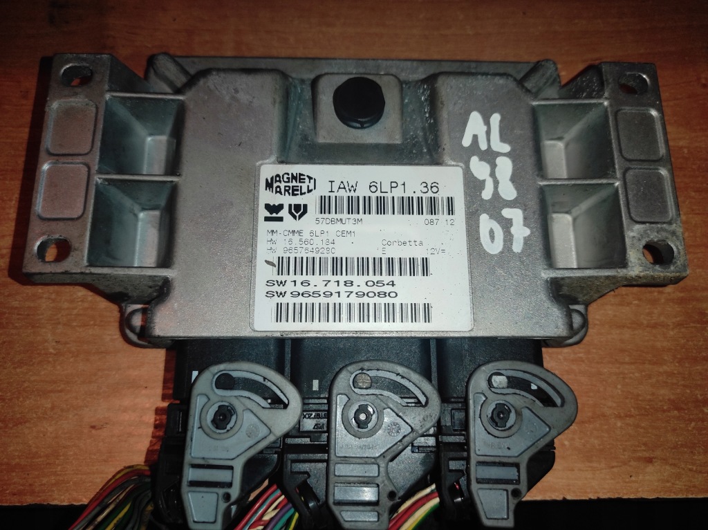 фото №1, 9659179080 бортовой компьютер блок управления citroen c4