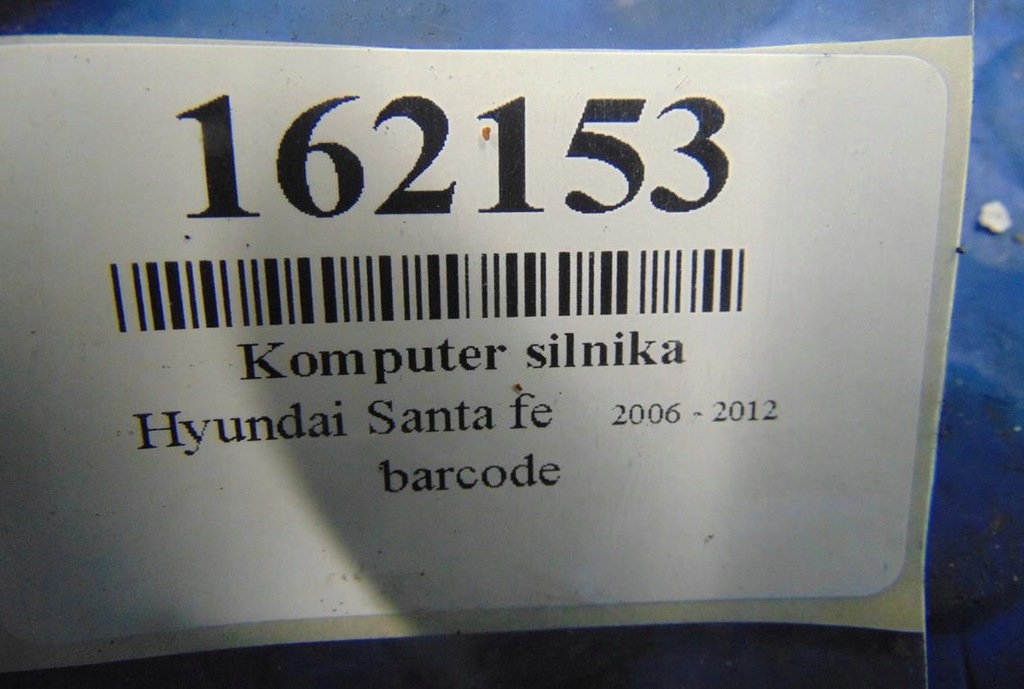 фото №5, Hyundai santa fe ii 2.2crdi бортовий комп'ютер двигуна 0281013583