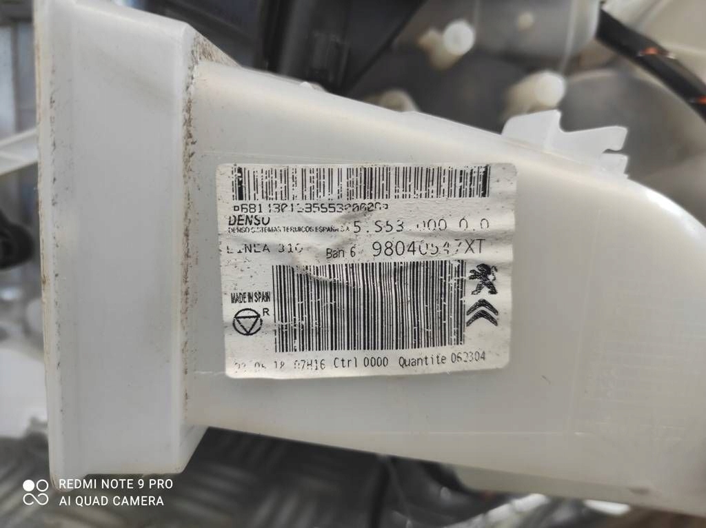 фото №7, Citroen berlingo peugeot partner lift 15-18 воздуходувка отопитель комплектная