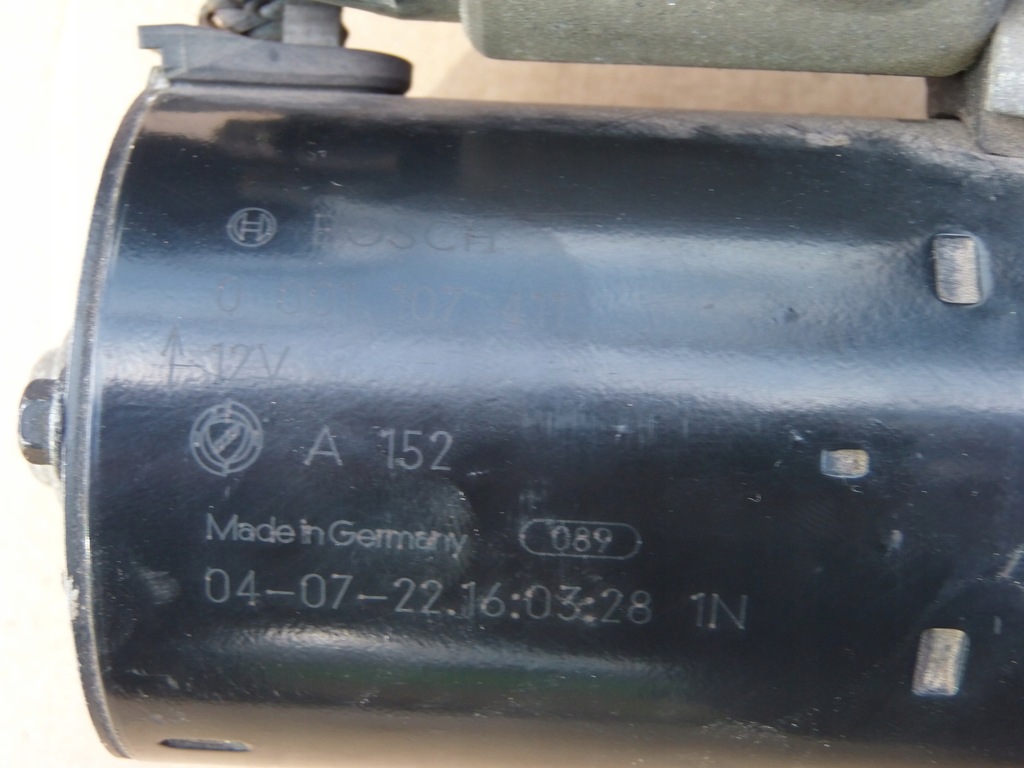 фото №6, Стартер 0001107411 alfa romeo 147 eur 2.0 benz