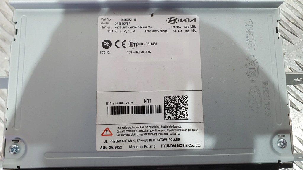 фото №2, Навигация радио kia sportage v 21-