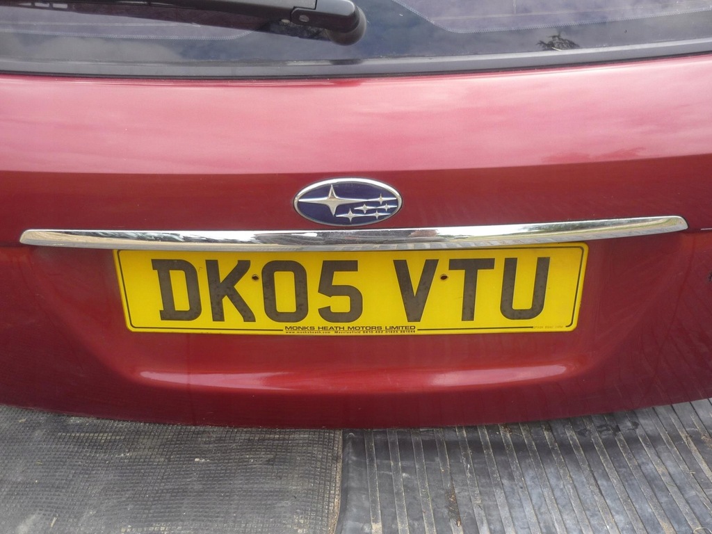 фото №8, Крышка багажника задняя стекло 33j subaru legacy iv