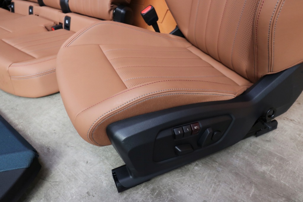 фото №13, Mini u25 countryman салон сидіння заднє сидіння обшивки тунель jcw vescin коричневий