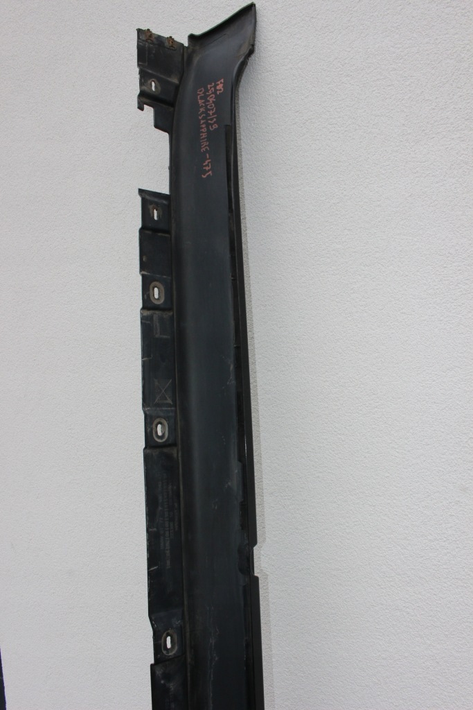 Молдинг порог левая bmw f01 f02 long 475 черный sapphire 7185043 Киев