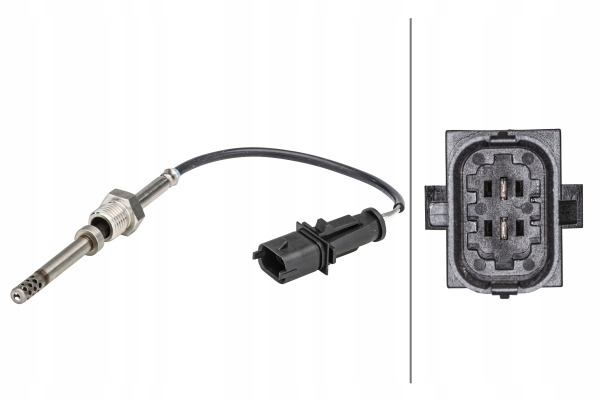 фото №1, Hella 6pt 358 181-181 датчик, температура вихлопних газів