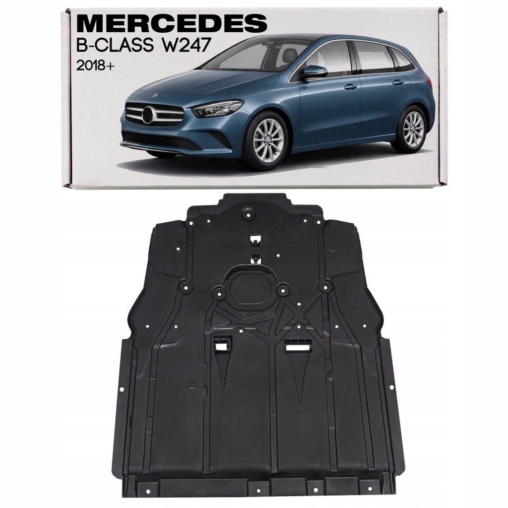фото №1, Mercedes a-class w177 2018+ плита защита pod двигатель a2475202600