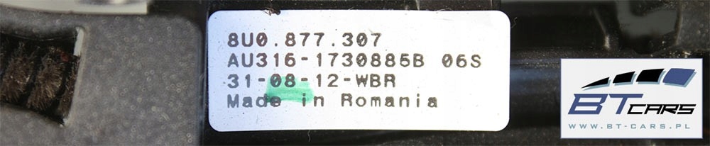 фото №8, Audi q3 дах скляний люк solar панорама 8u 8u0877041a 8u0877049 8u0
