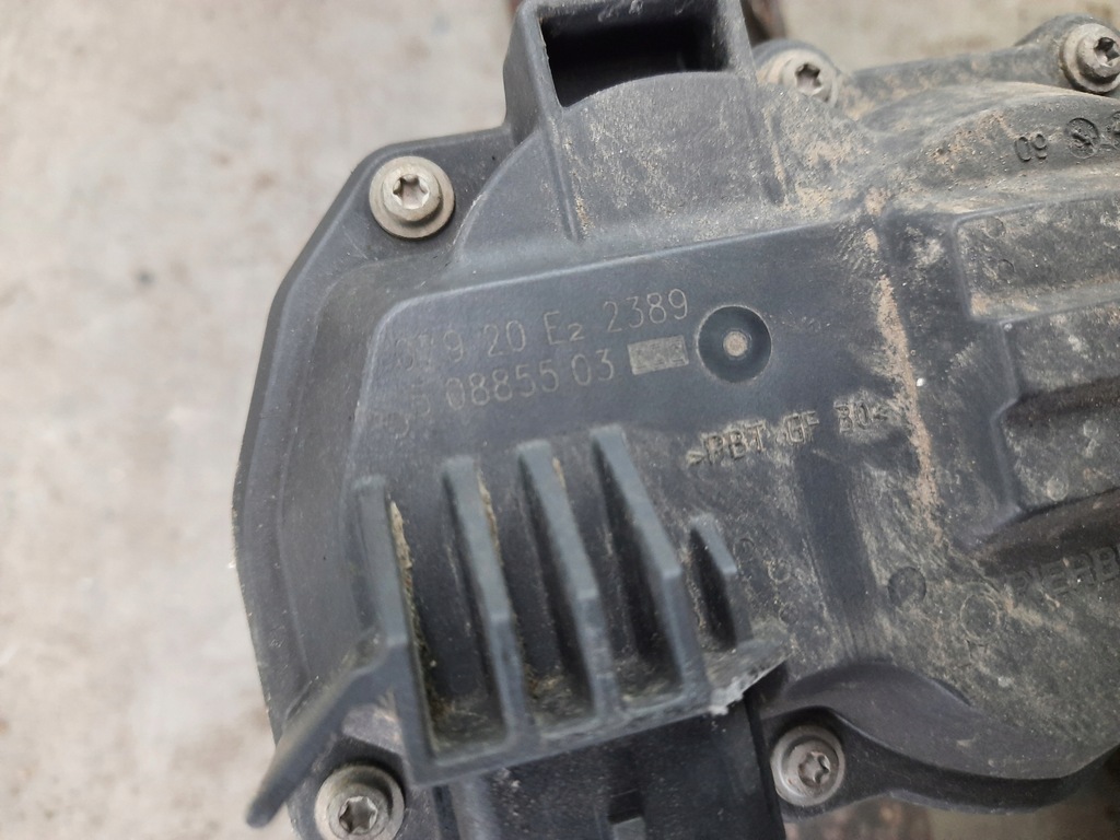 фото №8, Clio v 1.5bdci гасник дросельна заслінка комплект