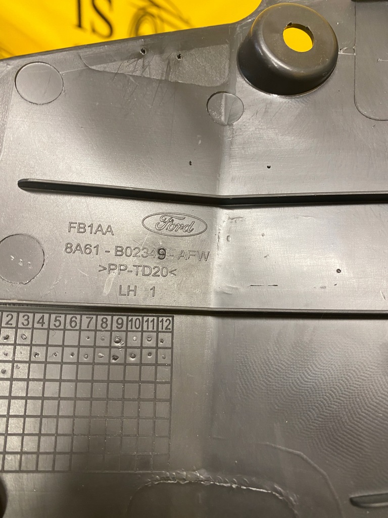 фото №8, Ліва захист молдинг поріг стійка ford fiesta mk7