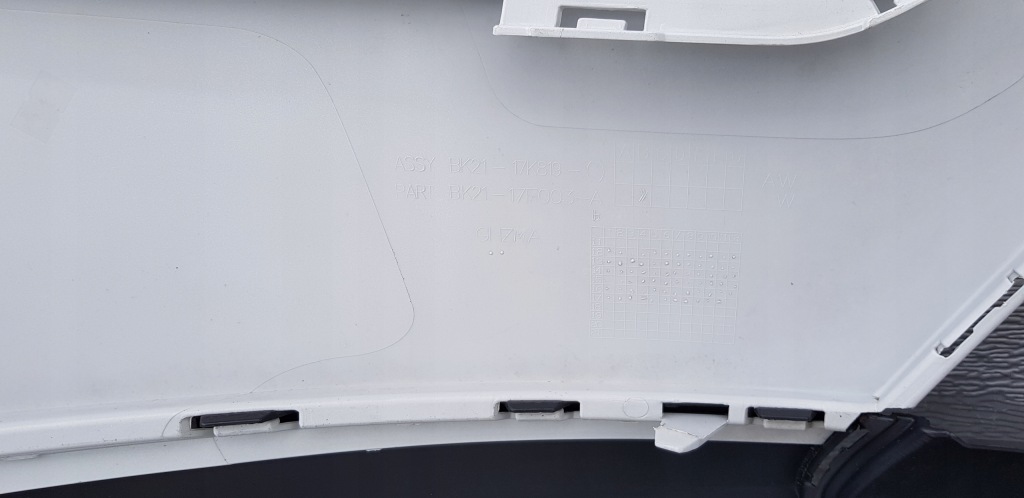 Ford transit custom i 12-17 бампер передний перед bk21-17k819 в Украине